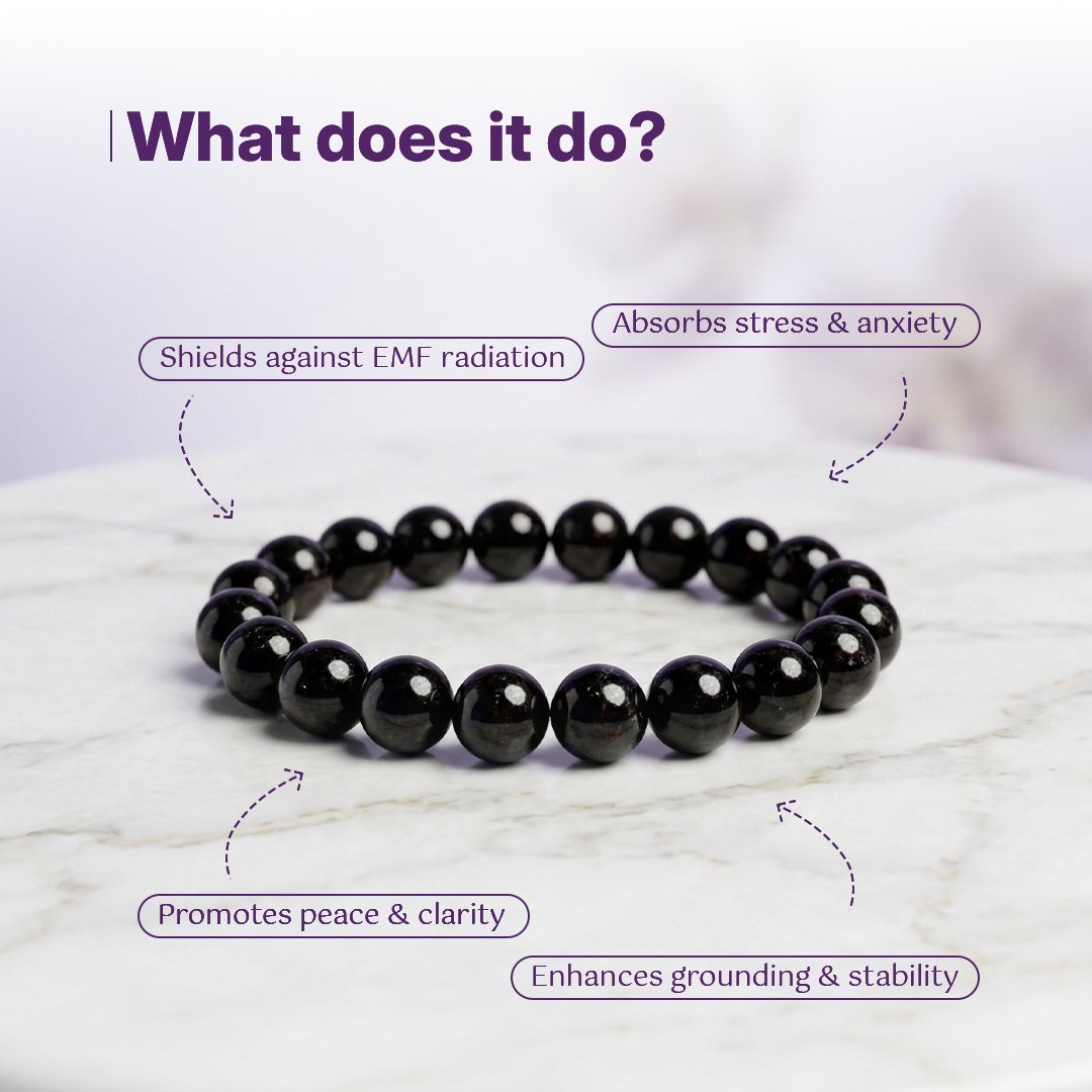 Black Tourmaline Bracelet - Image 2